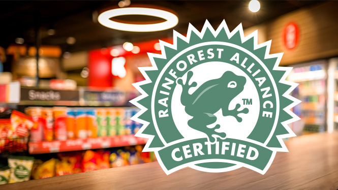 Kaffe - Rainforest Alliance
