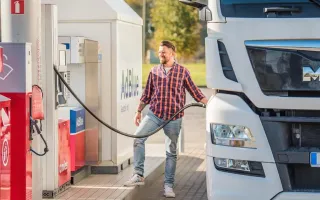 Fylle tankbil Circle K